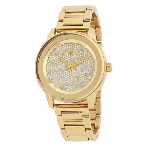 michael kors kinley gold watch|Kinley Pavé Gold.